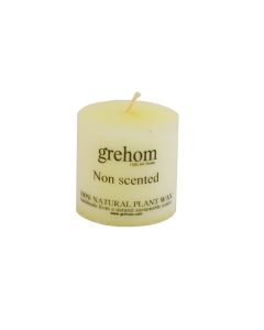 Grehom Pillar Candle (Set of 2) - Organic (Small)