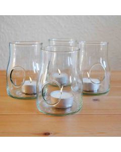Grehom Recycled Glass Tea Light Holder- Nice & Simple