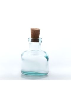 Grehom Recycled Glass Oil & Vinegar Bottle (Set of 3) - Mini