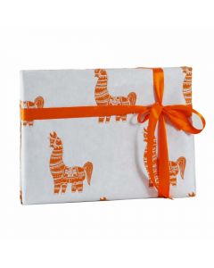 Grehom Gift Wrapping Paper - Clay Horse