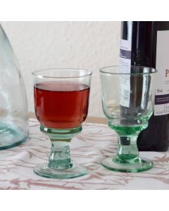 Grehom Recycled Glass Wine Glasses (Set of 2) - Copa (250 ml)