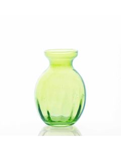 Grehom Recycled Glass Bud Vase - Olpe (Green); 11cm Vase