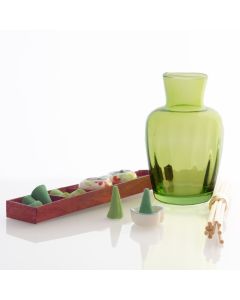 Grehom Mini Home Scenting Gift Set- Green Pleats