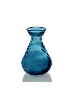 Grehom Recycled Glass Bud Vase - Classic (Dark Blue);10 cm Vase