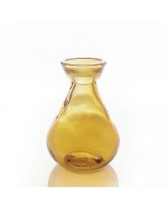 Grehom Recycled Glass Bud Vase - Classic (Gold); 10 Cm Vase