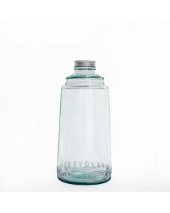 Grehom Recycled Glass Carafe- Agua; 1.1 Litre Carafe