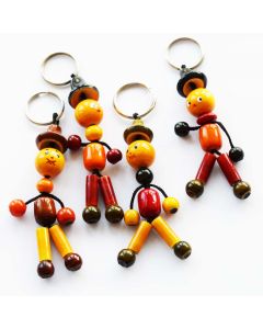 Grehom Wooden Key Ring - Officers