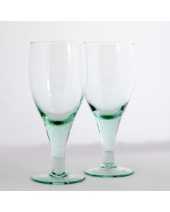 Grehom Recycled Glass Wine Glass- Nice & Simple (Seconds)