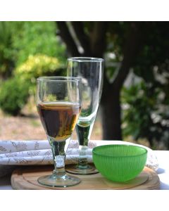 Grehom Recycled Glass Wine Glasses (Set of 2) - Nice & Simple (250ml)