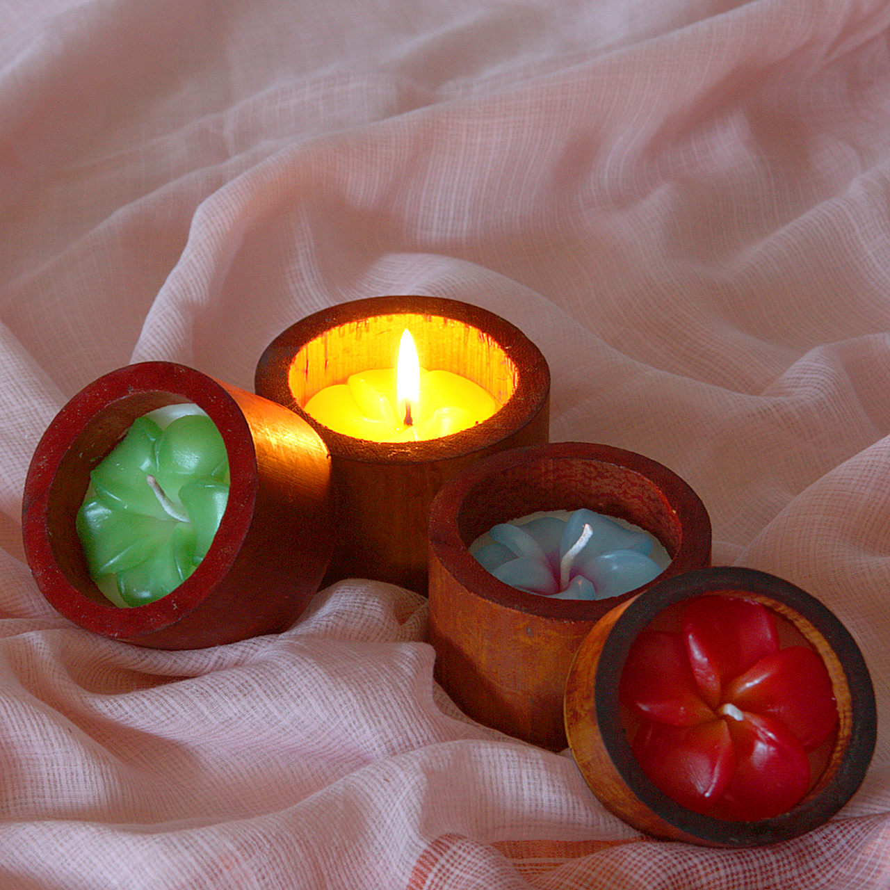 Floral Candles