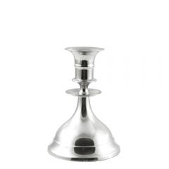 Grehom Candlestick - Pall Mall (Silver), 12cm Candle Holder
