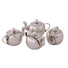 Grehom Place Card Holder - Silver Teapot