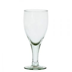 Grehom Recycled Glass Wine Glasses Large (Set of 6) - Nice & Simple (375ml)