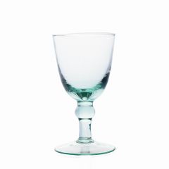Grehom Recycled Glass Wine Glasses (Set of 6) - Curved Ball (300ml)