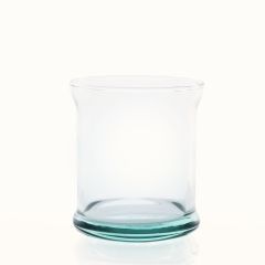 Grehom Recycled Glass Tumblers - Nice & Simple (300 ml); Gin Glass Set of 6 Tumblers