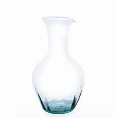 Grehom Recycled Glass Carafe - Pleats; 2.2 Litre Carafe